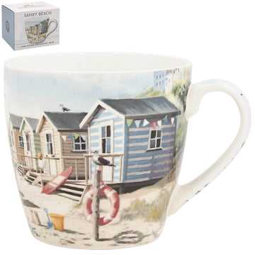 450ml Sandy Beach Fine China Mug