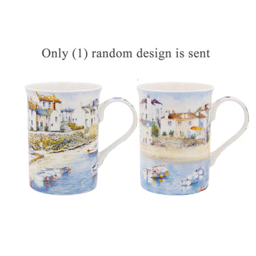 300ml Harbour Town Coastal Fine China Mug
