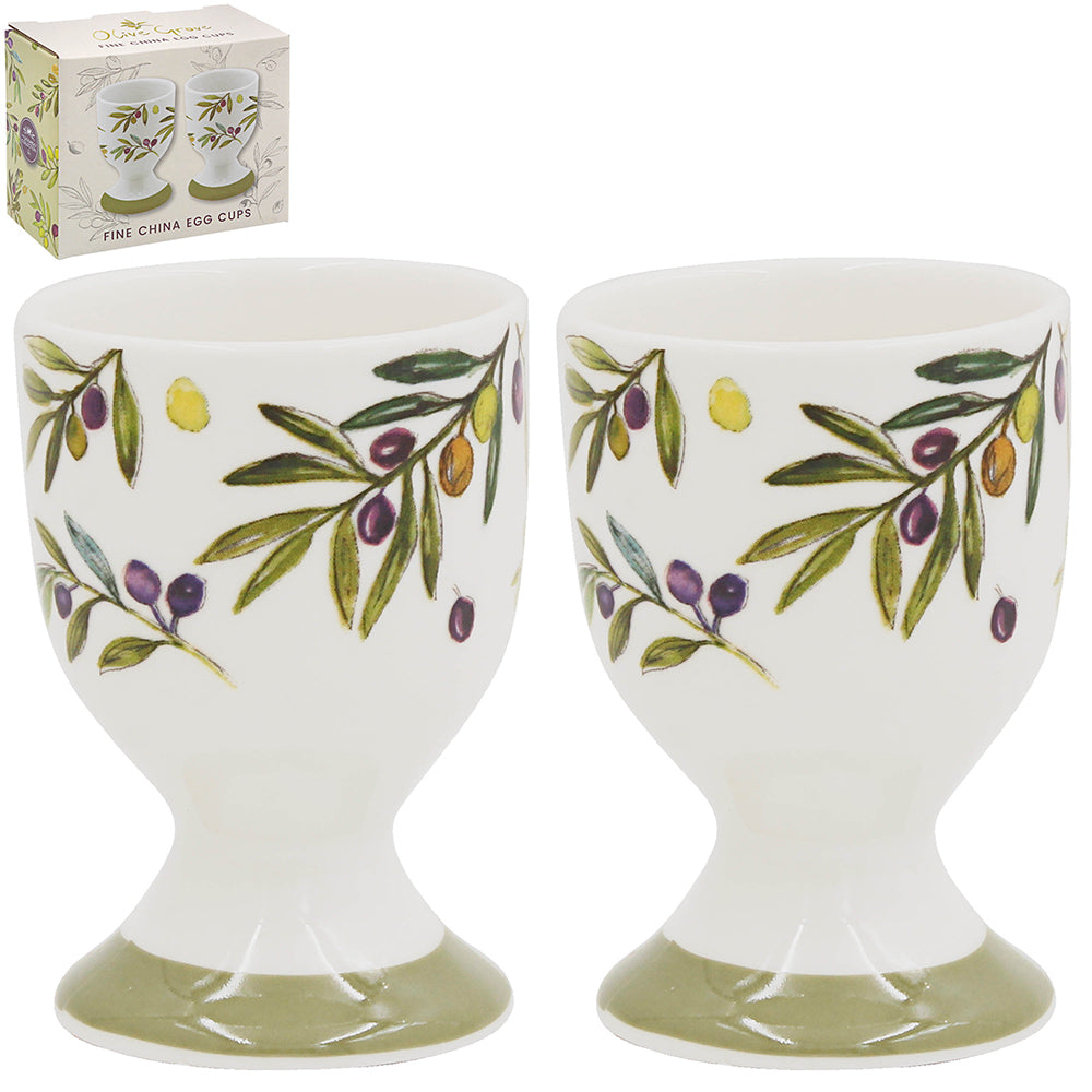 Olive Grove Ceramic Egg Cups