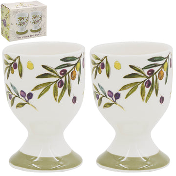 Olive Grove Ceramic Egg Cups