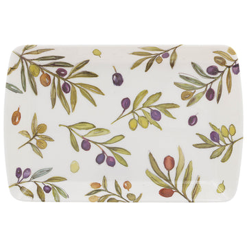 Olive Grove Small Melamine Serving Tray