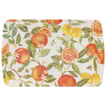 Oranges & Lemons Small Serving Tray