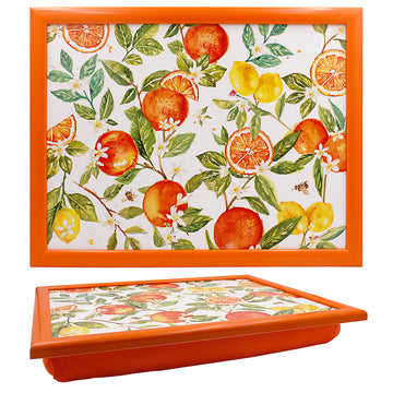 Oranges & Lemons Cushioned Laptray