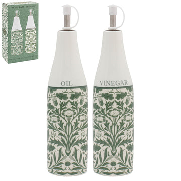 William Morris Acorn Oil & Vinegar Bottle Set