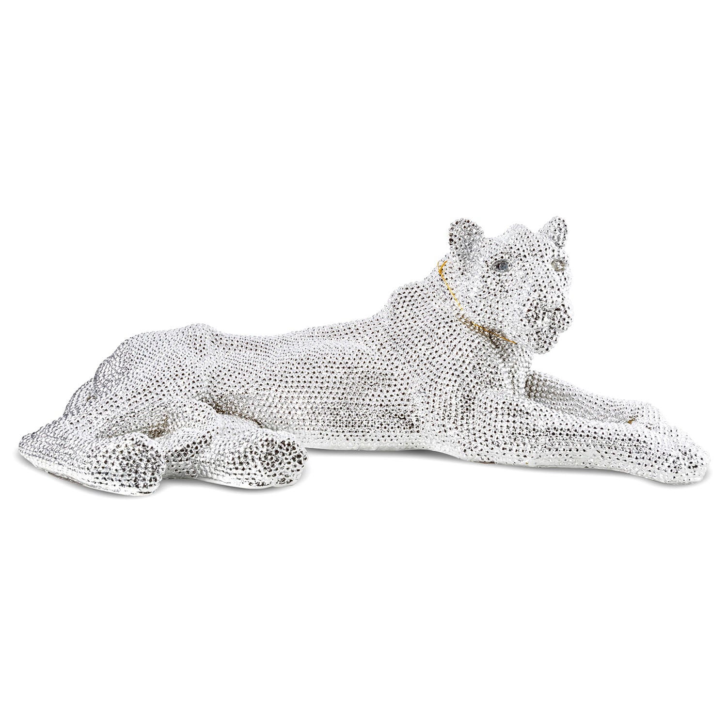 Electroplated Lion Ornament Display Home Decor Figurine