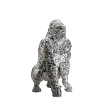 Glitter Gorilla Electroplated Ornament Indoor Display Decor