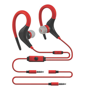Akai 3 Pairs Men's Ergonomic Design Sports Earphones