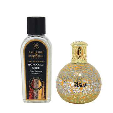 Ashleigh & Burwood 250ml Little Treasure Moroccan Fragrance Lamp Set