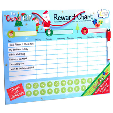 The Good Elf Kids Reward Chart & Christmas Countdown