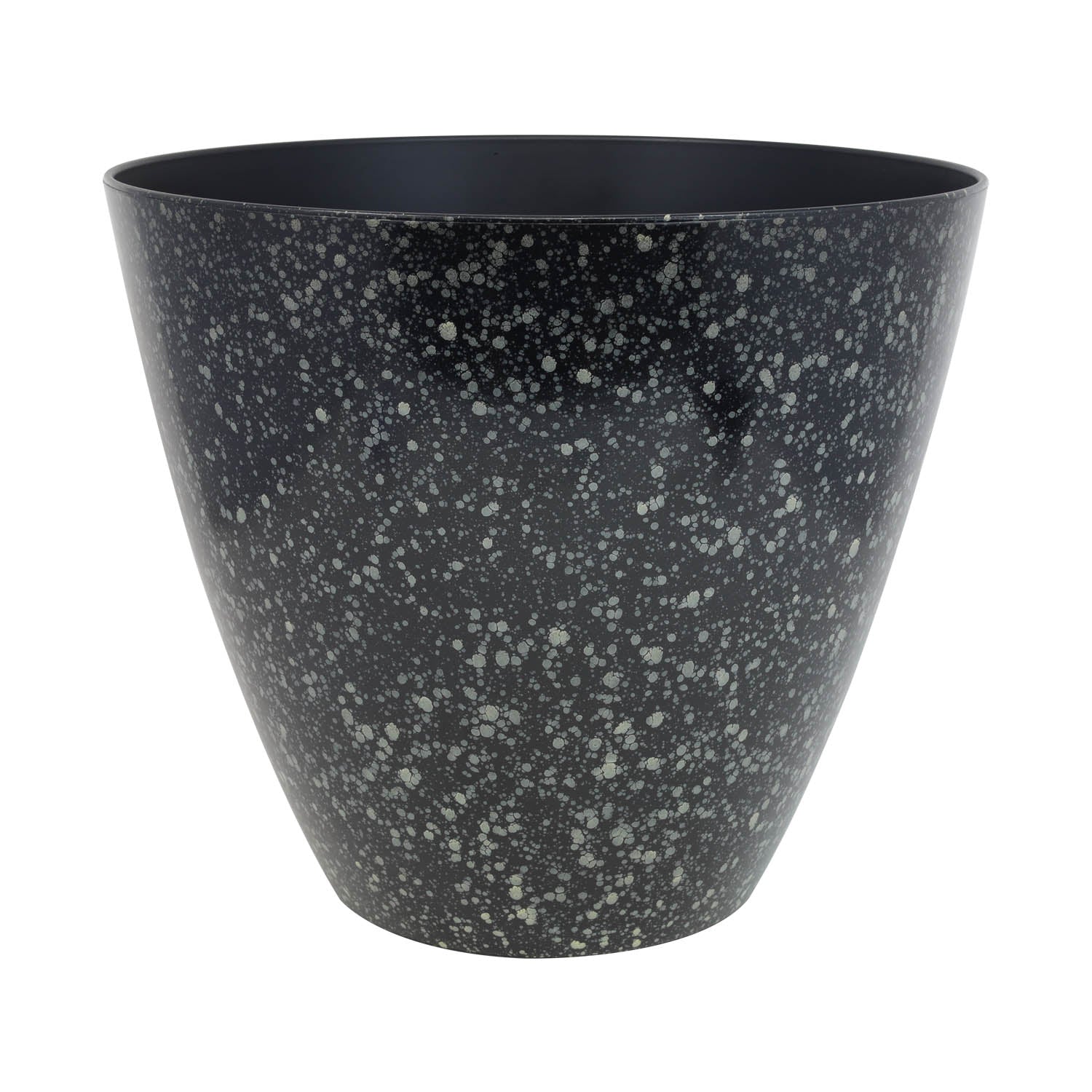 30cm Storm Grey Fusion Savannah Round Plastic Planter