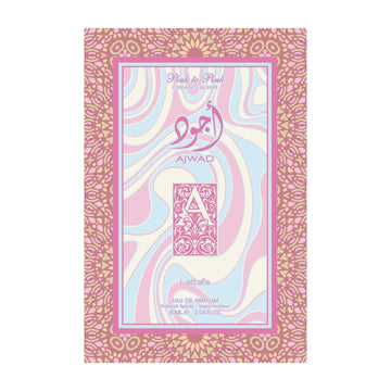 60ml Lattafa Ajwad Pink to Pink Eau de Parfum Women's Perfume