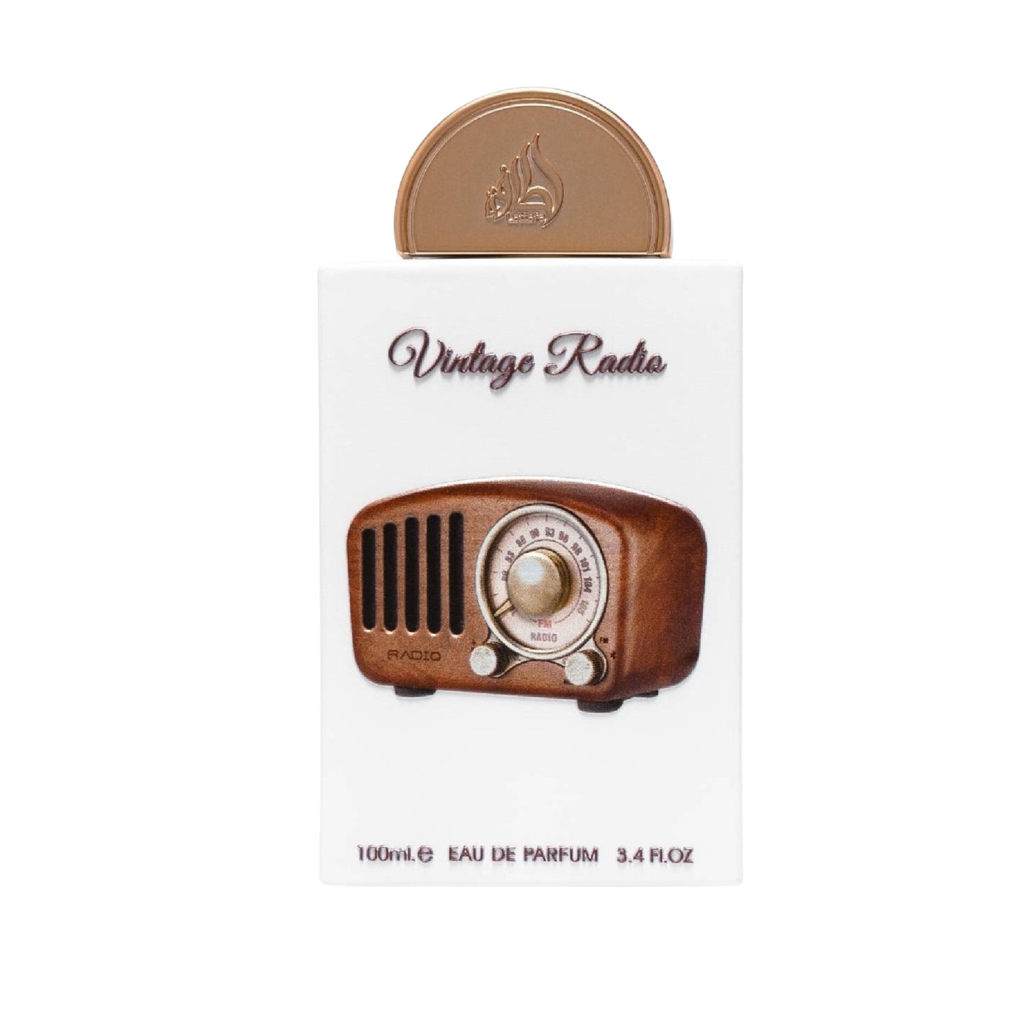 100ml Lattafa Vintage Radio Eau de Parfum Unisex Perfume