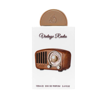 100ml Lattafa Vintage Radio Eau de Parfum Unisex Perfume