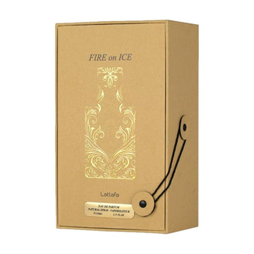 110ml Lattafa Fire on Ice Eau de Parfum Unisex Perfume