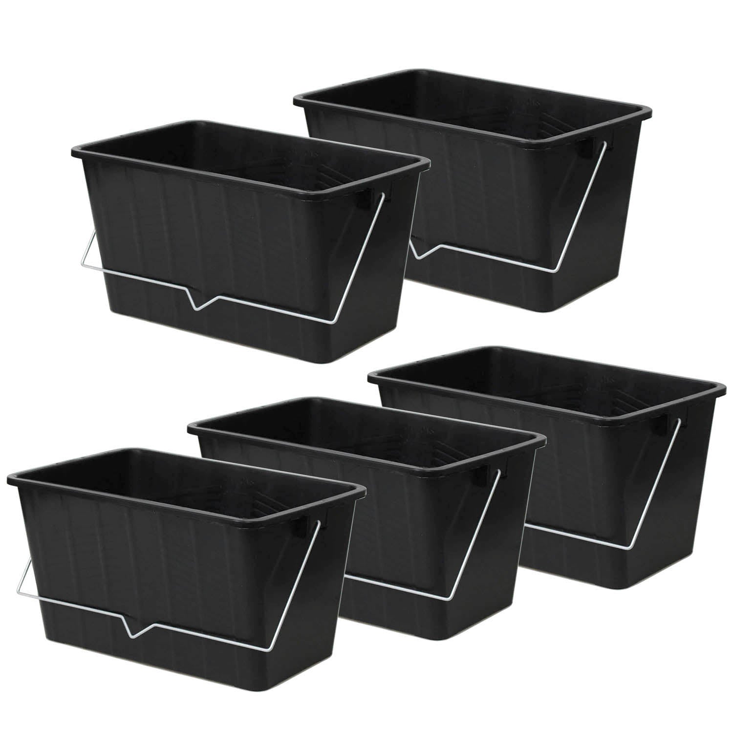 5pcs Airflow 15L Black Paint Scuttle