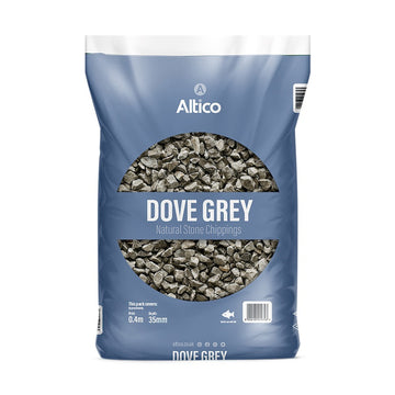 Dove Grey Natural Stone Chippings 10-20mm