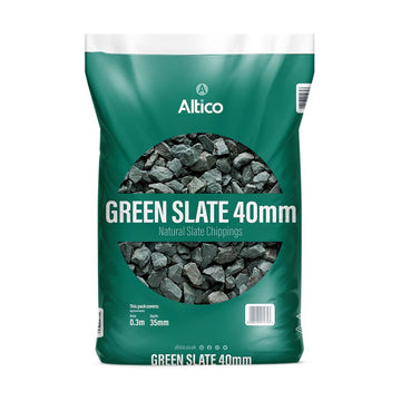 20-40mm Green Slate Natural Stone Chippings