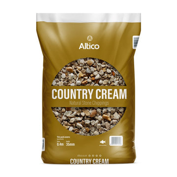 Country Cream Bulk Bag 800kg Stone Chippings 15 - 25mm