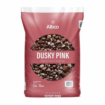 Dusky Pink Bulk Bag 800kg Stone Chippings 12 - 20mm