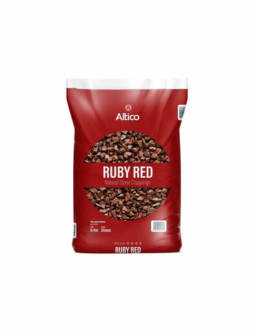 Ruby Red Bulk Bag 800kg Stone Chippings 14 - 20mm