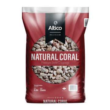 Natural Coral Bulk Bag 800kg Stone Chippings 16 - 32mm