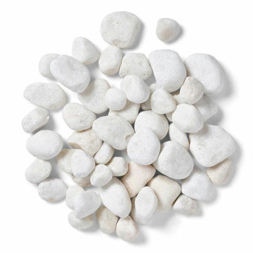 Aurora White Bulk Bag 800kg Stone Pebbles 20 - 40mm