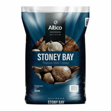 Stoney Bay Bulk Bag 800kg Stone Cobbles 50 - 80mm