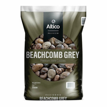 Beachcomb Grey Bulk Bag 800kg Stone Cobbles 30 - 50mm