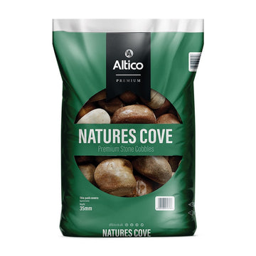 Natures Cove Bulk Bag 800kg Stone Cobbles 80 - 120mm