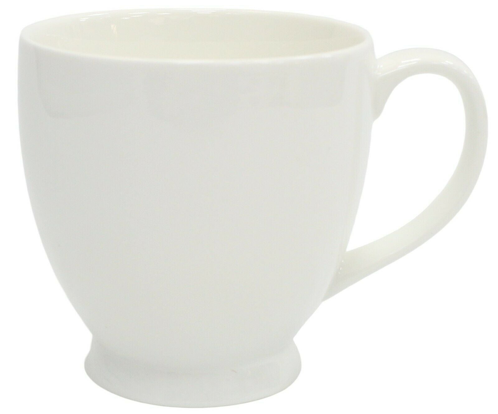 Minimalist White Mug 530ml New Bone China Cup