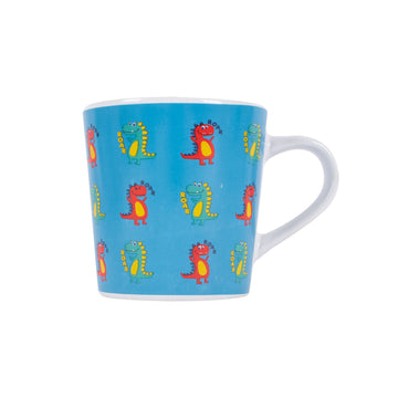 Dinosaur Kiddie Mug Blue Kids 260ml Drinking Cup