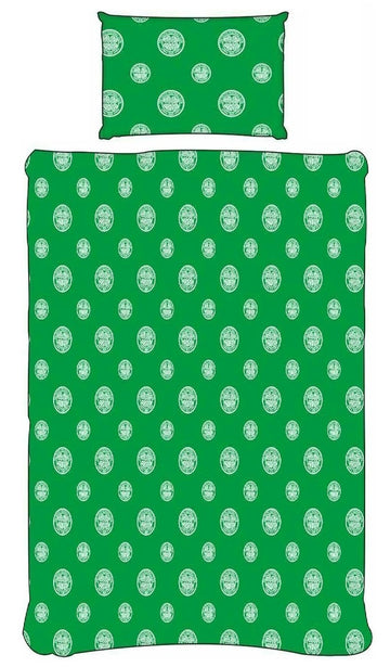 Celtic Football Club FC Duvet Cover Set, Single, Green