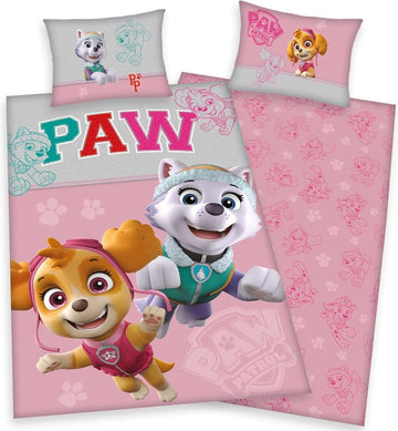 Paw Patrol Skye Everest Duvet Cover Set, Single, Pink