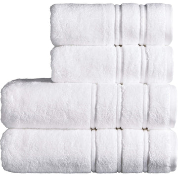Christy 100% Turkish Cotton 600GSM Bath Sheet Towel - Antalya White