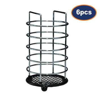 6pcs Apollo Dipped Black Utensil Holder