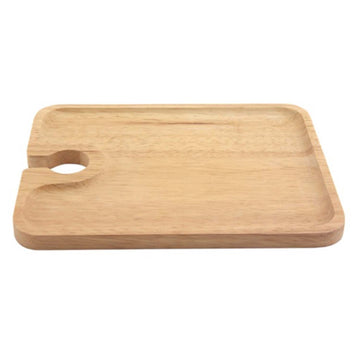 Wooden Rectangular Wine & Nibbles Serving Tray
