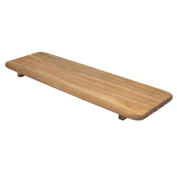 Acacia Wood Rectangular Centerpiece Tray