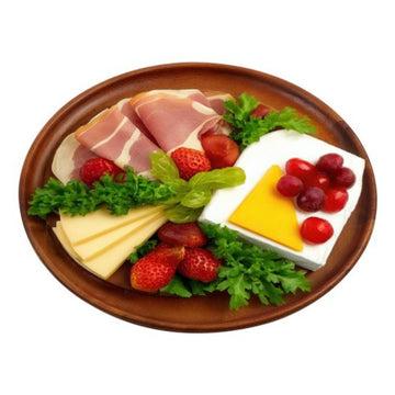 25cm Apollo Acacia Wood Round Serving Tray