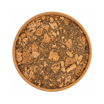Round Cork Multipurpose Serving Tray