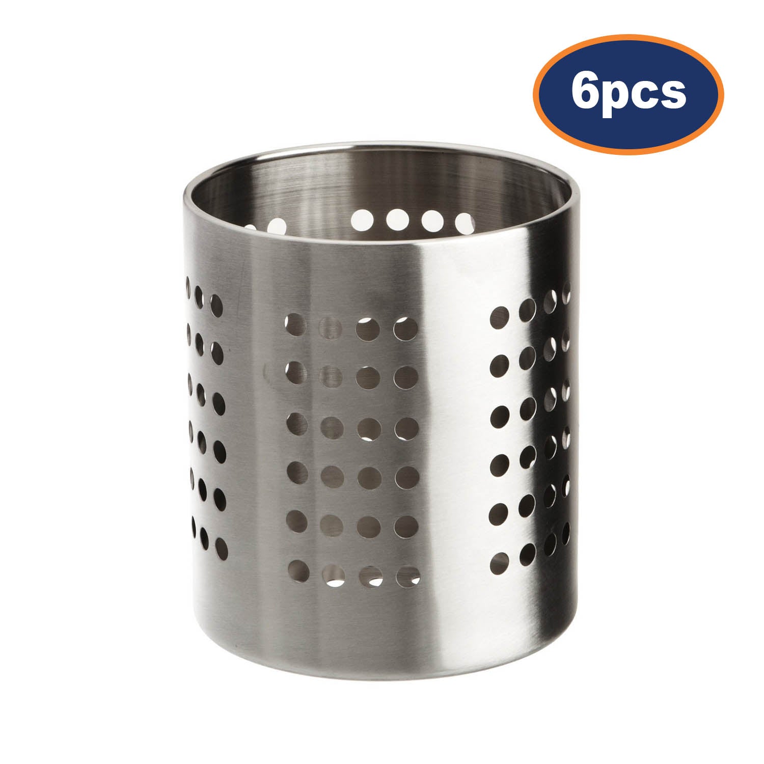 6Pcs 14cm Stainless Steel Cutlery Utensils Holder