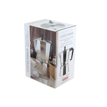 350ml 6 Cup Aluminium Moka Stovetop Coffee Maker