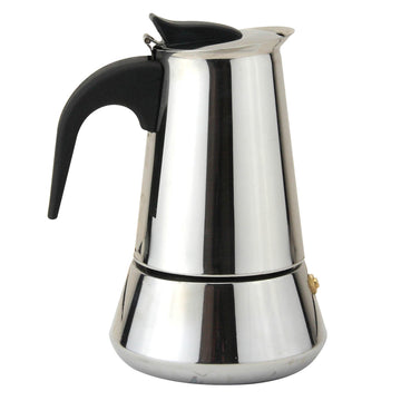 4 Cups Stainless Steel Espresso Moka Pot Coffee Maker