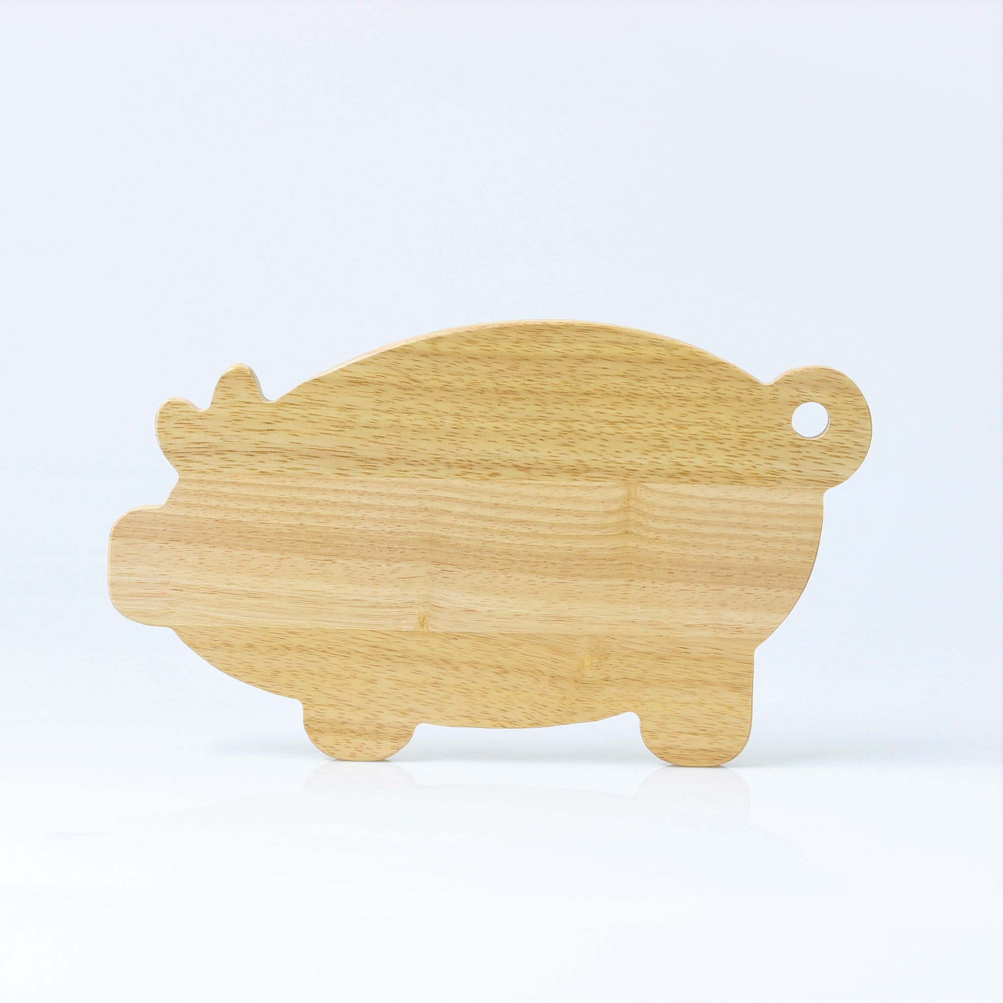 Pig Shaped Breakfast Wooden Board