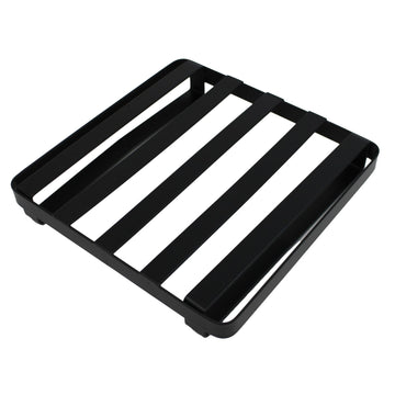 Black Flat Iron Metal Trivet