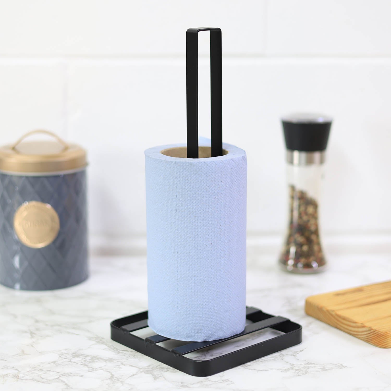 Flat paper towel holder sale