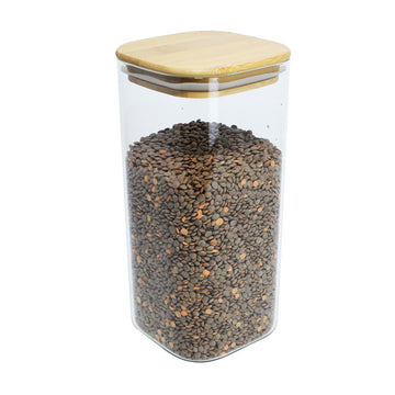 1.75L Borosilicate Glass Airtight Storage Canister