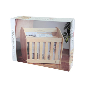 Wooden Magazine Stand
