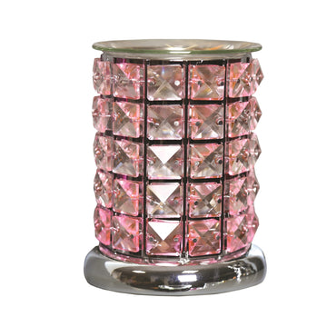 Touch Electric Wax Melt Burner - Pink Crystal 17cm