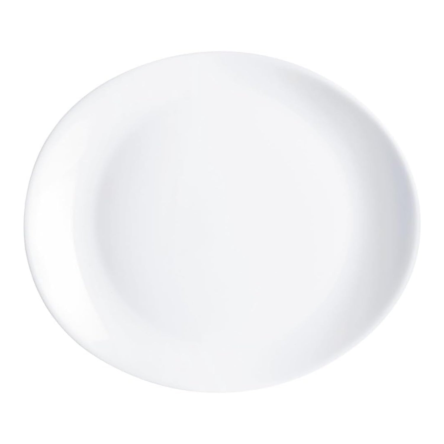 Luminarc 30cm White Oval Steak Plate