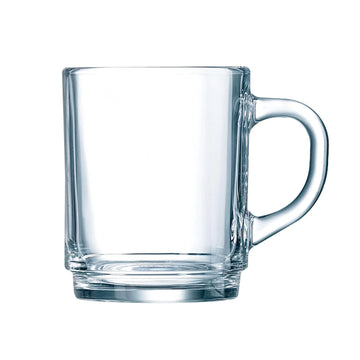 230ml Luminarc Stacking Glass Coffee Mug